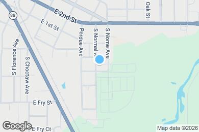 Map image of the property - 520 S Normal Ave