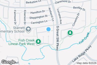 Map image of the property - 2613 Remmington Dr