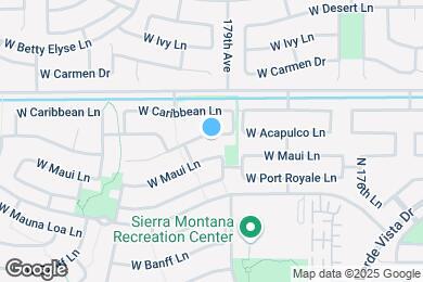 Map image of the property - 17929 W Port Au Prince Ln