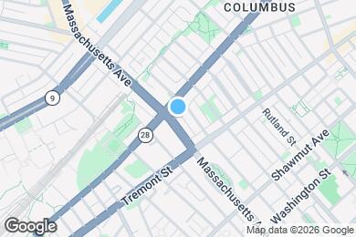 Map image of the property - 460 Massachusetts Ave