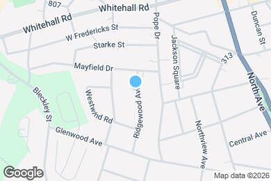 Map image of the property - 2229 Ridgewood Ave