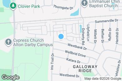 Map image of the property - 5924 Westbank Dr