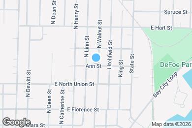 Map image of the property - 901 N Walnut St