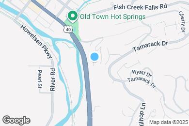 Map image of the property - 336 Old Fish Creek Falls Rd