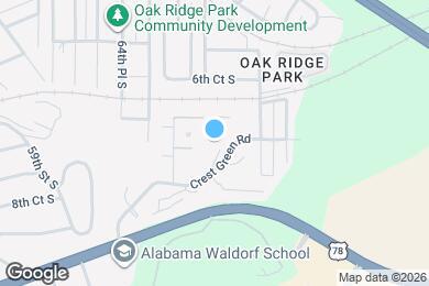 Map image of the property - Incline at Crestwood