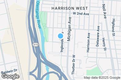 Map image of the property - 925 Ingleside Ave