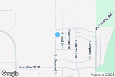 Map image of the property - 2349 Bridlewood Dr