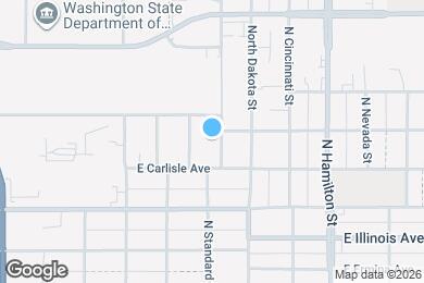 Map image of the property - 2423 N Standard St