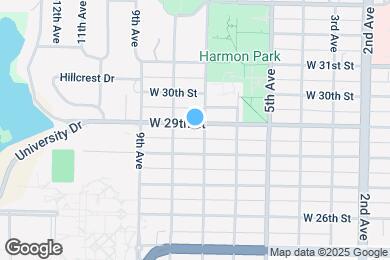 Map image of the property - 708 W 29th St