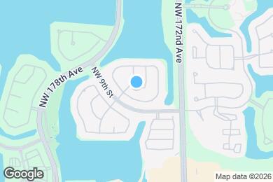 Map image of the property - 17444 NW 11th St