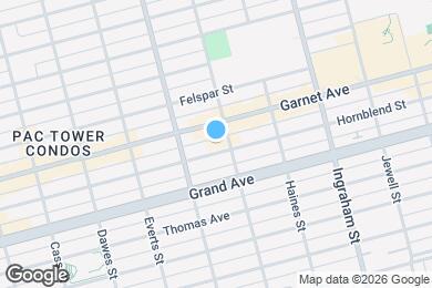 Map image of the property - 1360 Hornblend St