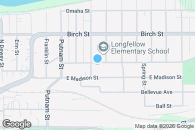 Map image of the property - 1211 Summit St