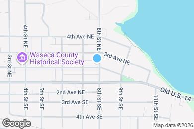 Map image of the property - 717 2nd Ave NE