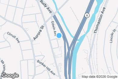 Map image of the property - 40 Edwin Ave