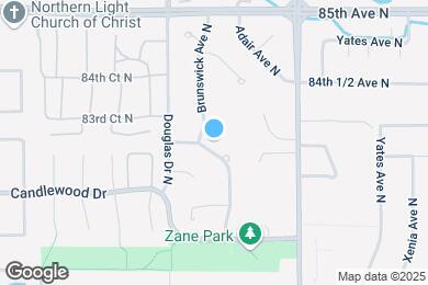 Map image of the property - 8252 Brunswick Ave N
