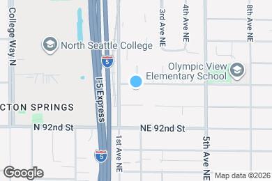 Map image of the property - 9416 1st Ave NE
