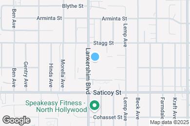 Map image of the property - 7710 Lankershim Blvd