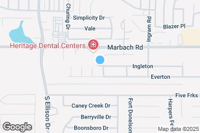 Map image of the property - 1711 Coxwold Ct