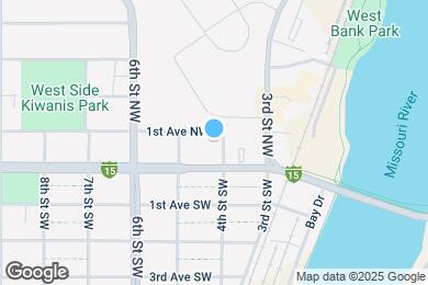 Map image of the property - 400 1st Ave NW