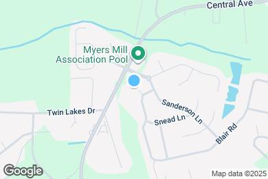 Map image of the property - 3005 Peacher Ct