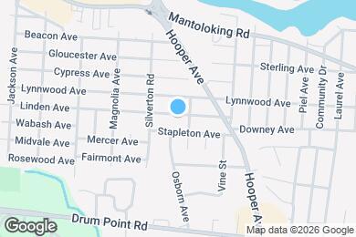 Map image of the property - 881 Linden Ave