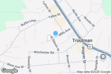 Map image of the property - 248 Mills Ave