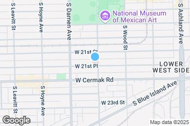 Map image of the property - 1902 W 21st Pl