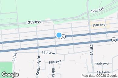 Map image of the property - 512 16th Ave