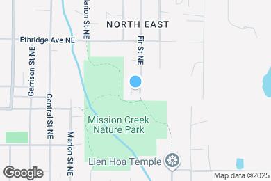 Map image of the property - 1517 Fir St NE