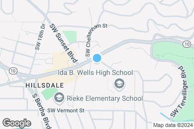 Map image of the property - West Hills Terrace Apartments