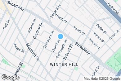 Map image of the property - 103 Thurston St