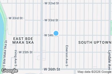 Map image of the property - 1305 W 34th St
