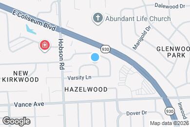 Map image of the property - 3415 Collegiate Ct