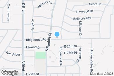 Map image of the property - 525 Ridgecrest Rd