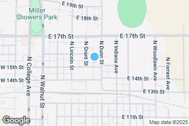 Map image of the property - 407 E 15th St