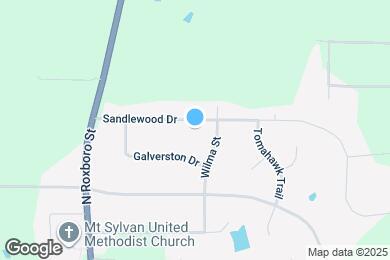 Map image of the property - 232 Sandlewood Dr