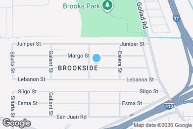 Map image of the property - 311 La garde St