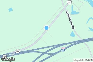 Map image of the property - 1533 S Battleground Ave