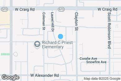 Map image of the property - 2114 W San Miguel Ave