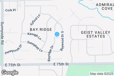 Map image of the property - 7667 Bayridge Dr