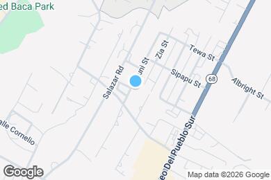 Map image of the property - 623 Zuni St