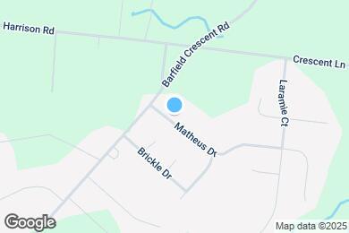 Map image of the property - 1013 Matheus Dr