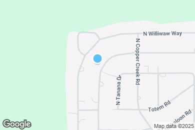 Map image of the property - 1352 N Pioneer Peak Dr