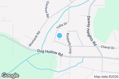 Map image of the property - 5536 Cheryl Dr