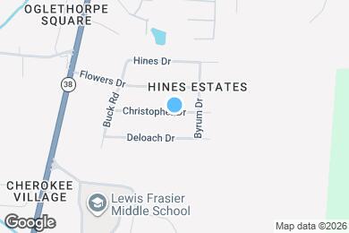 Map image of the property - 416 Christopher Dr