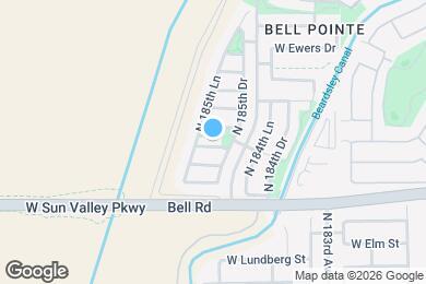 Map image of the property - 18538 W Fairway Dr