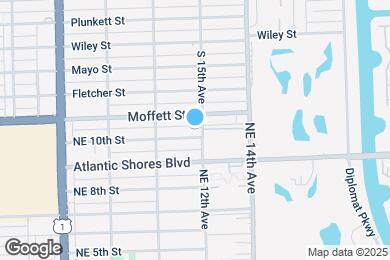 Map image of the property - 1117 NE 10th St