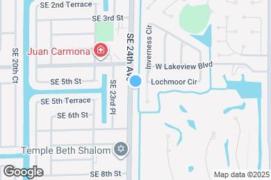 Map image of the property - 513 SE 24th Ave