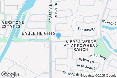 Map image of the property - 7447 W Trails Dr