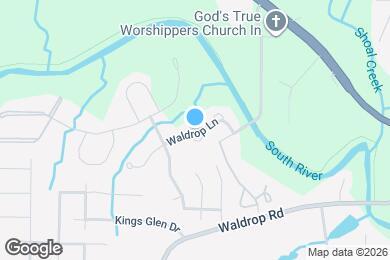 Map image of the property - 3819 Waldrop Ln
